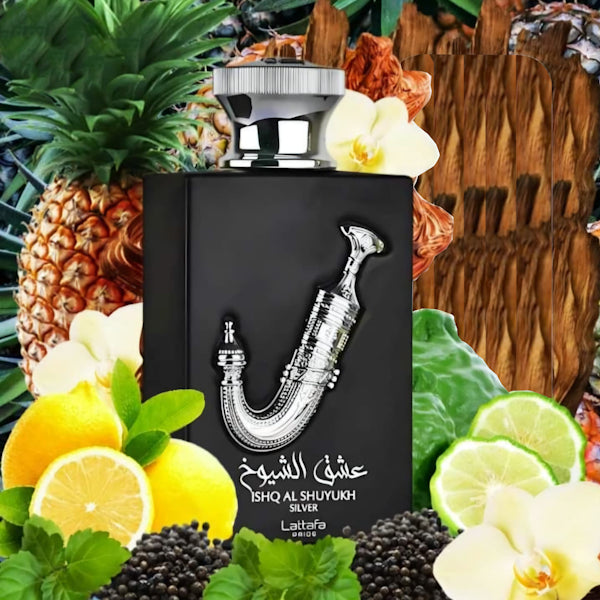 Pride Ishq Al Shuyukh Silver by Lattafa for Unisex 100ML EDP Spray